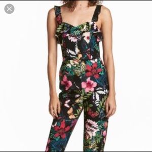 Floral jumpsuit